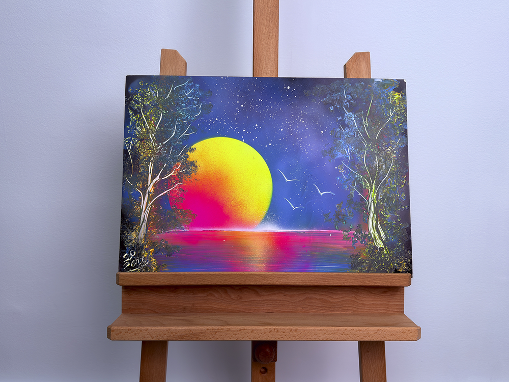 "Summer Solstice" - Spray Art