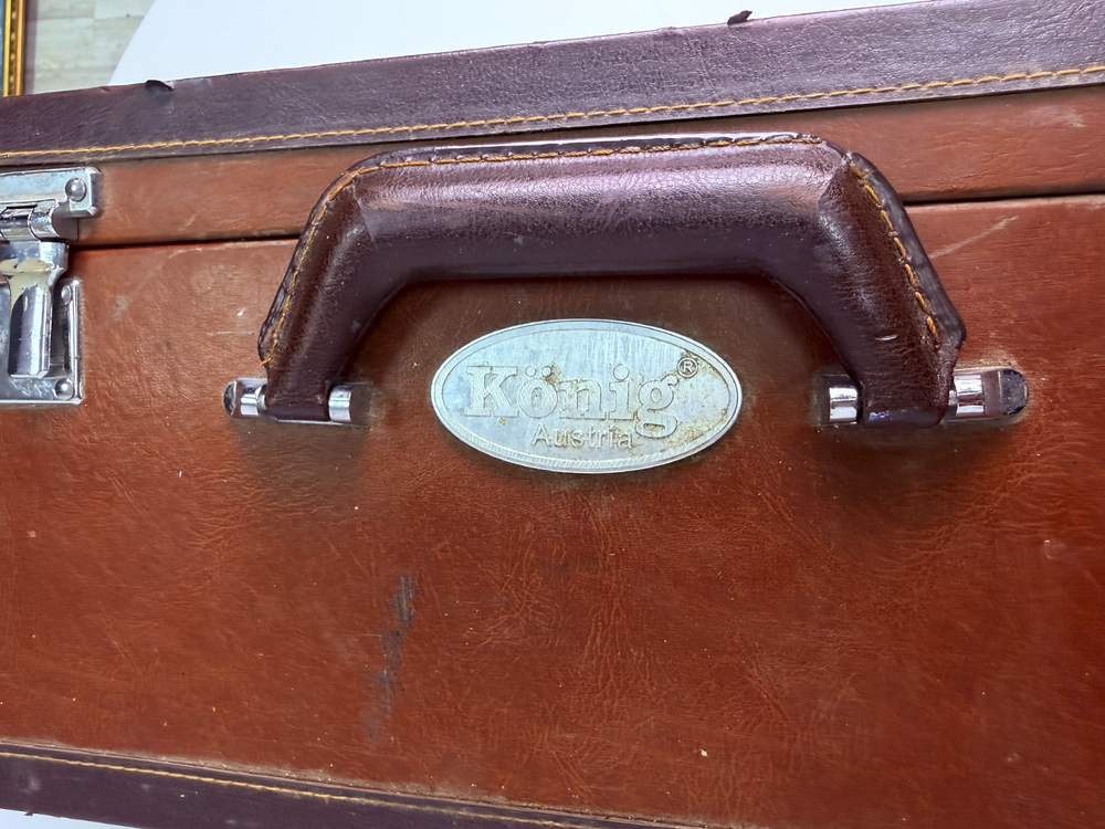 König Suitcase - Two-Sided Spray Painted  - *Ultra Rare Piece*