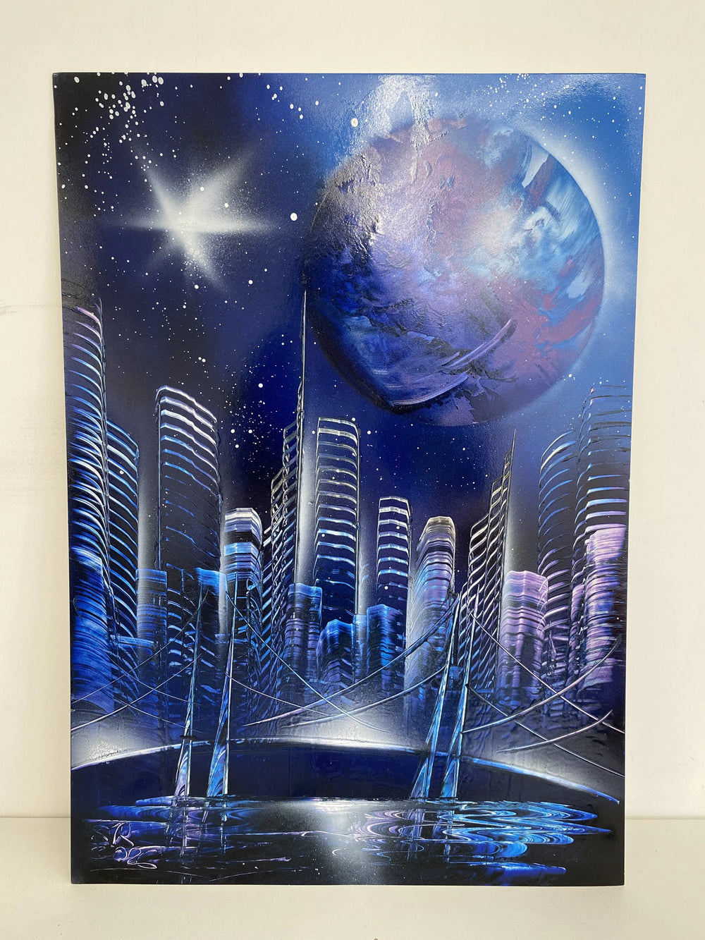 Blue Urban Metropolis