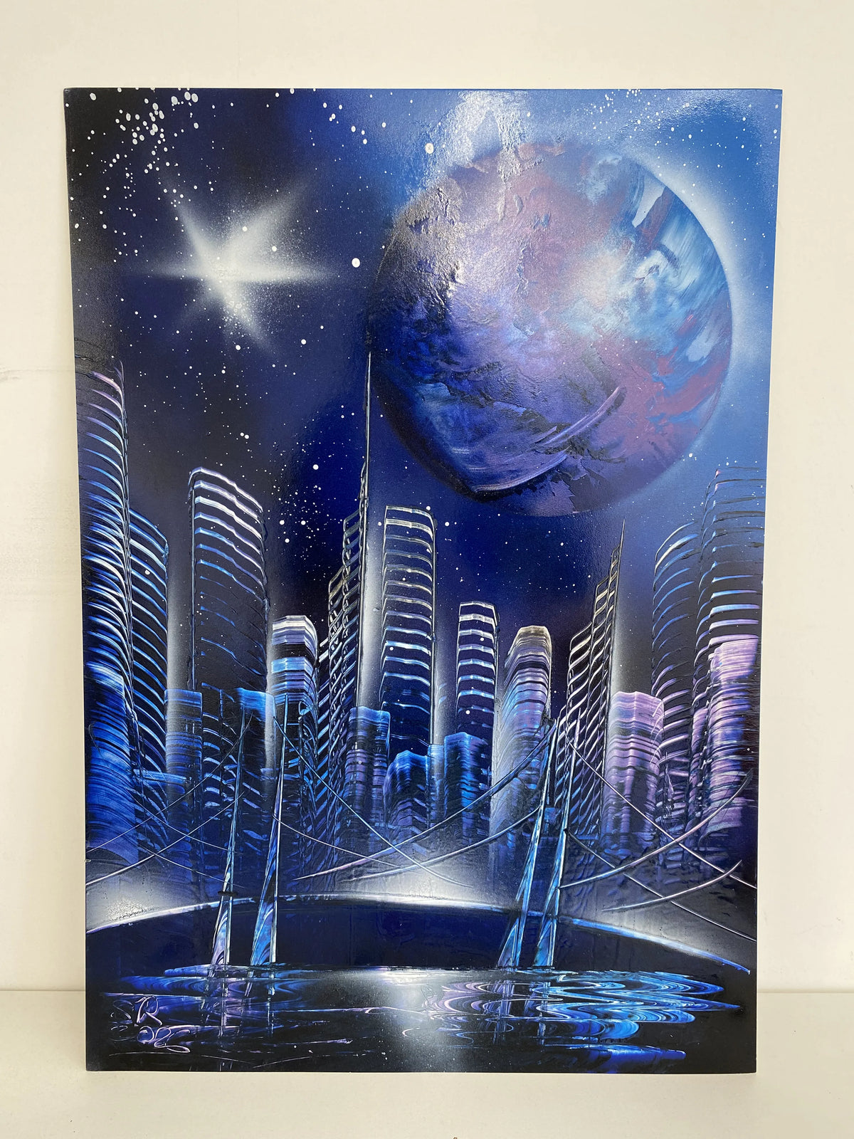 Blue Urban Metropolis