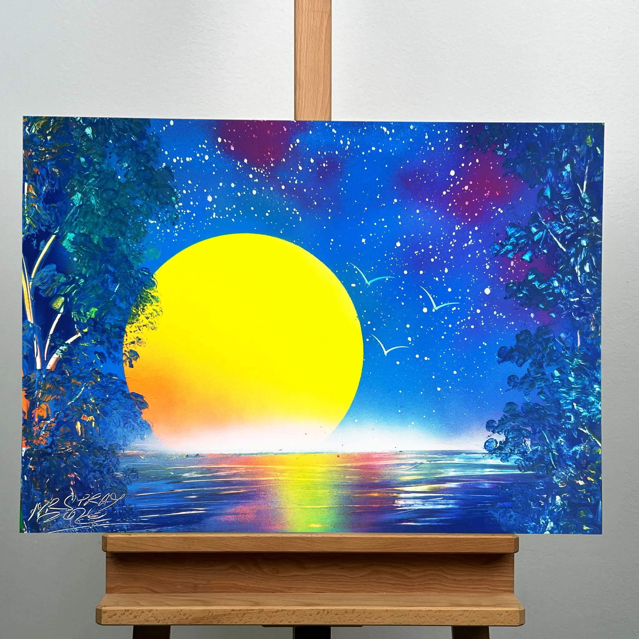 Indigo Twilight Silhouettes