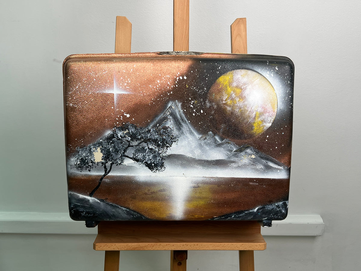 Mahogany to Rust Vertical Gradient