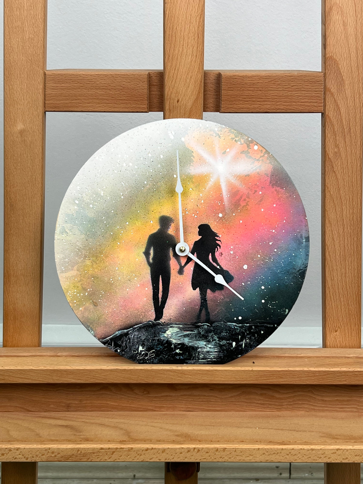 Eternal Connection Stencil Art