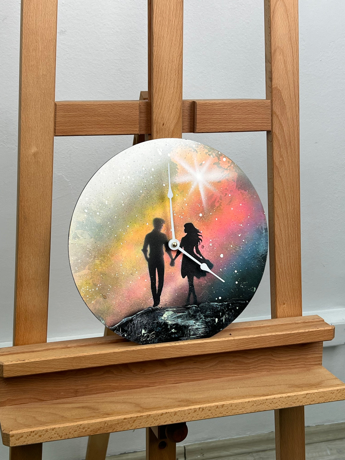 Eternal Connection Stencil Art