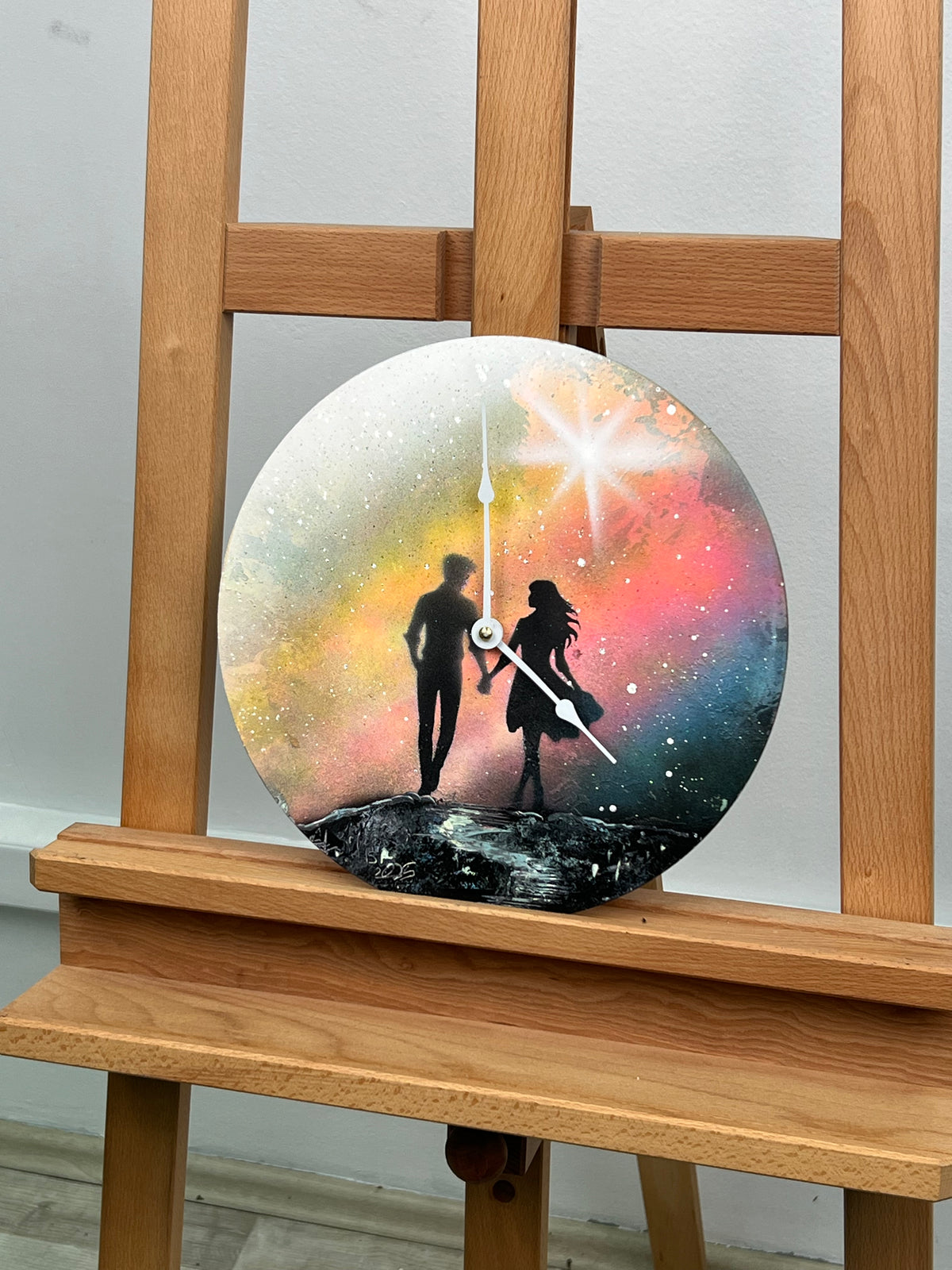 Eternal Connection Stencil Art