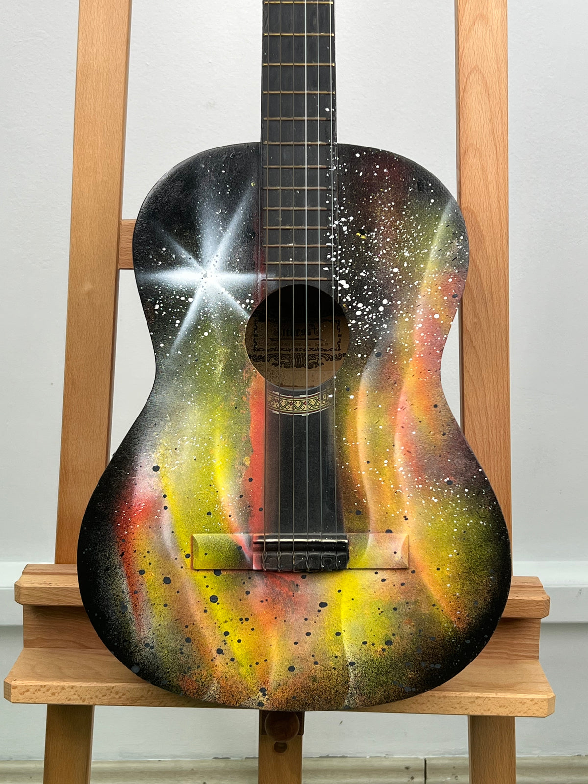 The King’s Rhythm Painted Acoustic