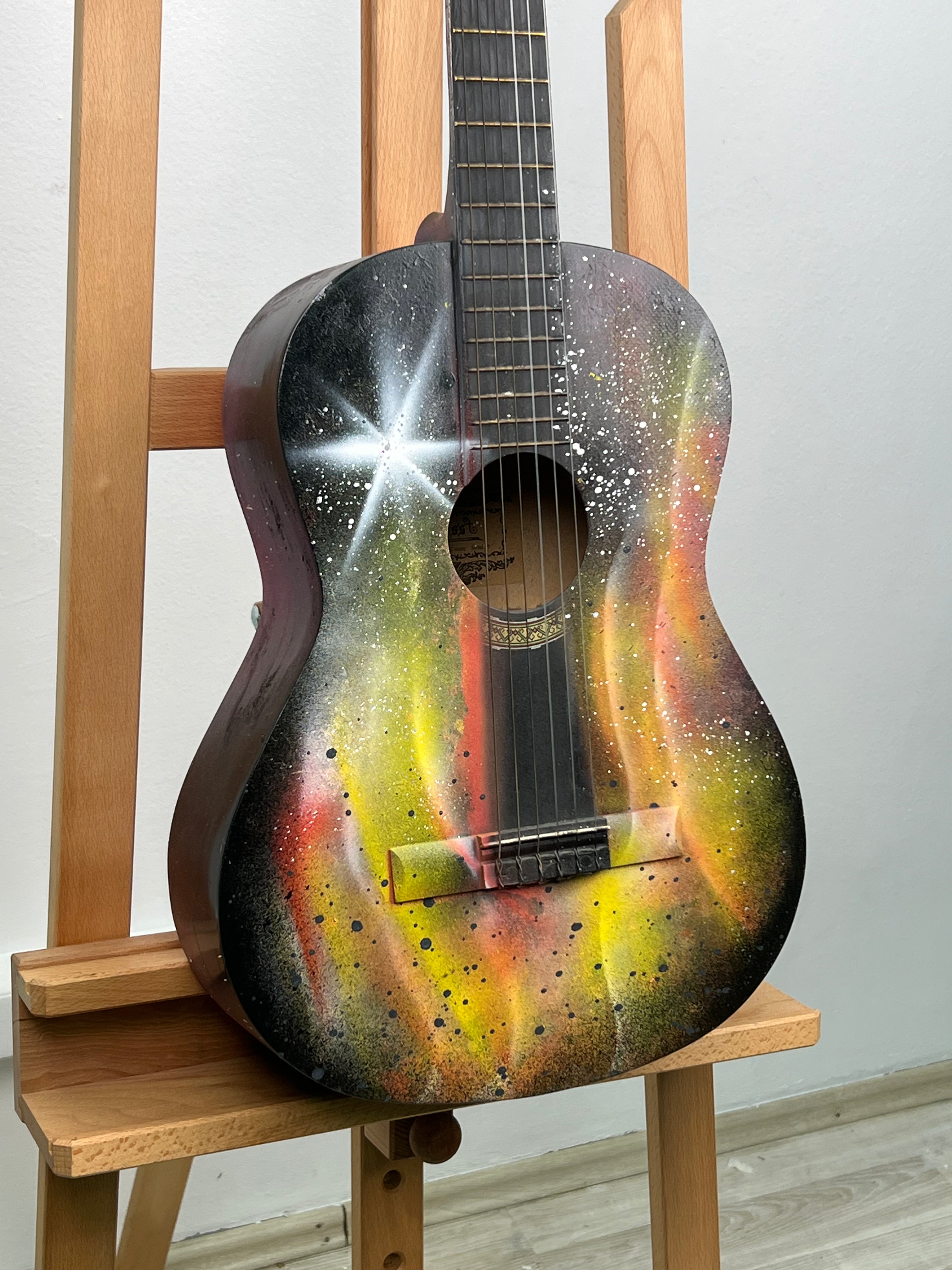 The King’s Rhythm Painted Acoustic