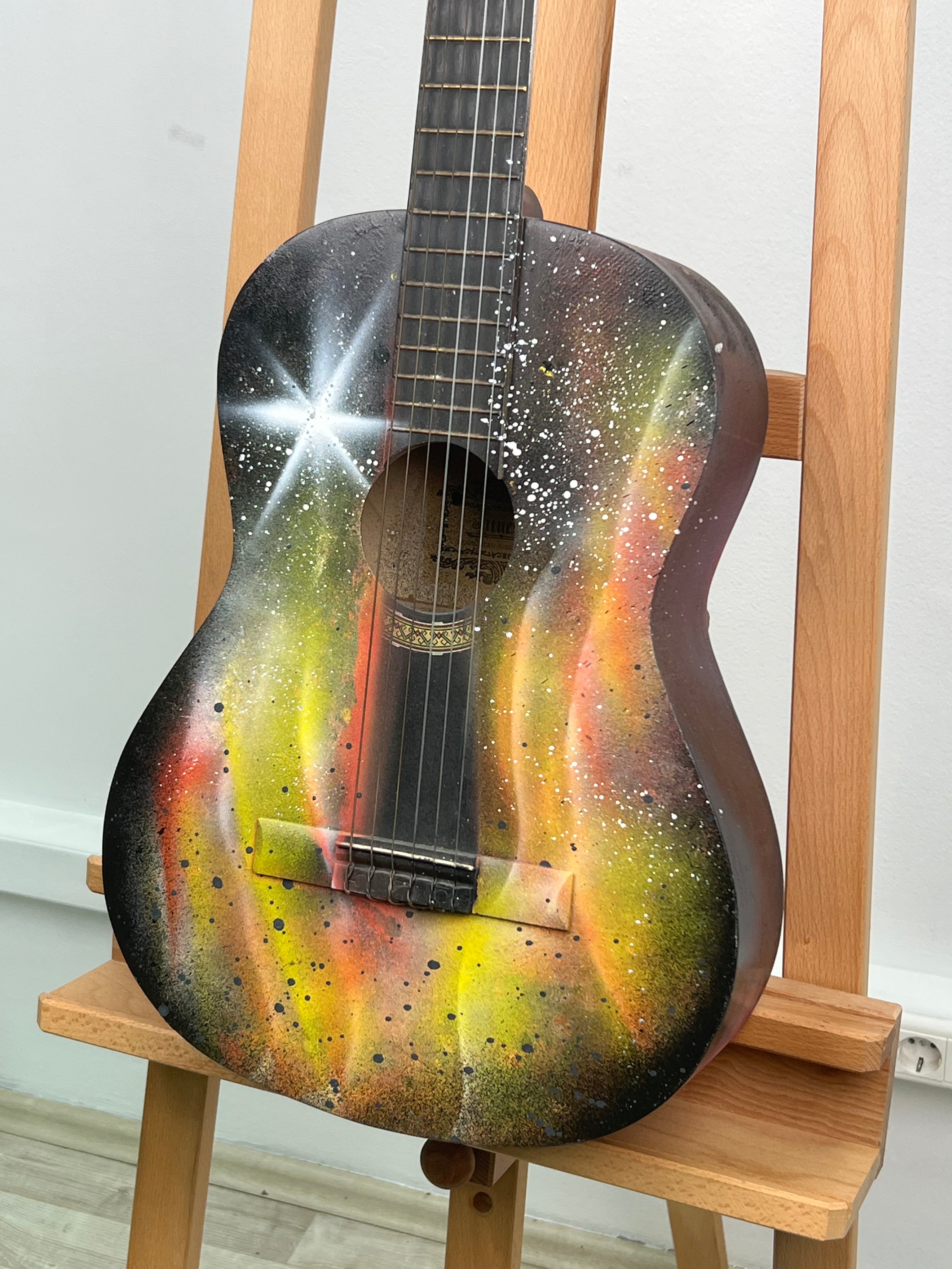 The King’s Rhythm Painted Acoustic