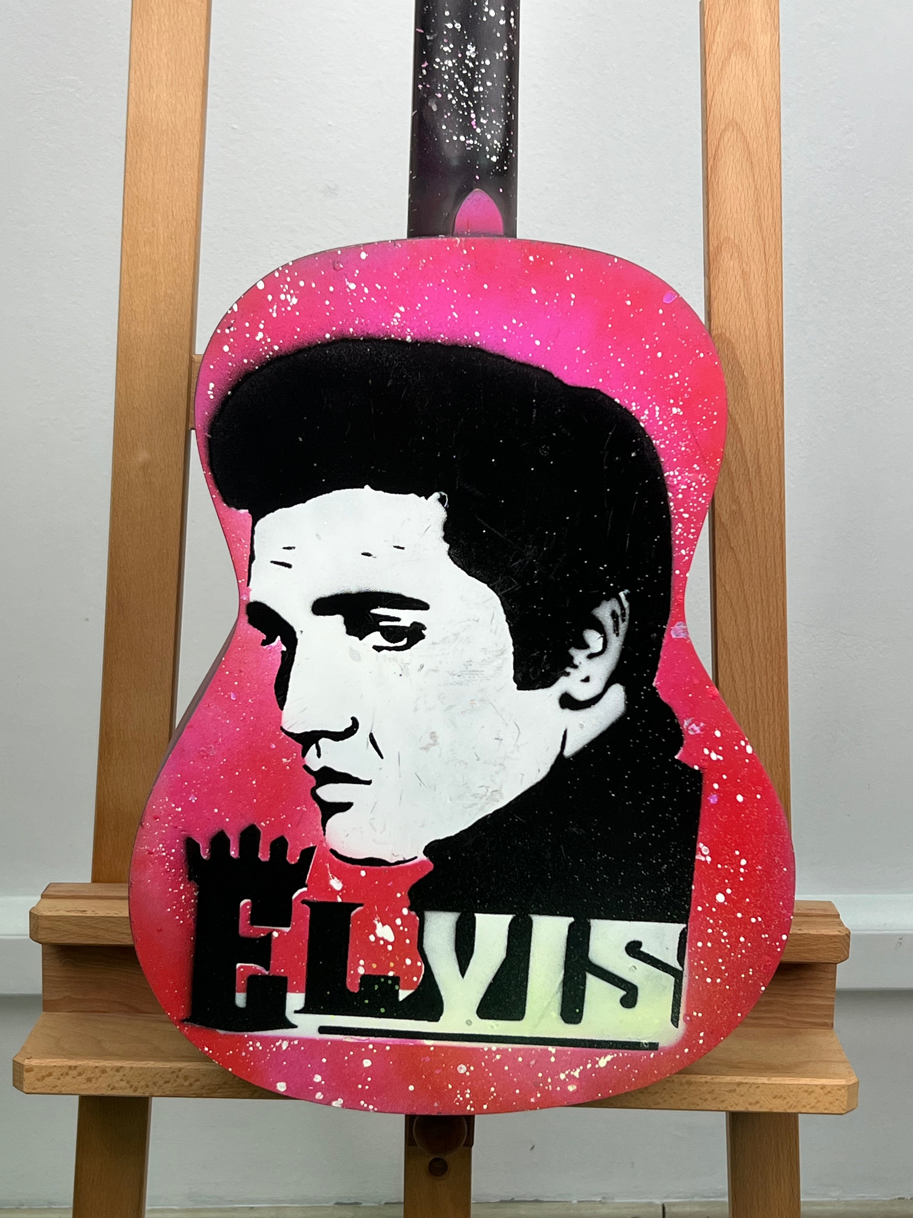 The King’s Rhythm Painted Acoustic