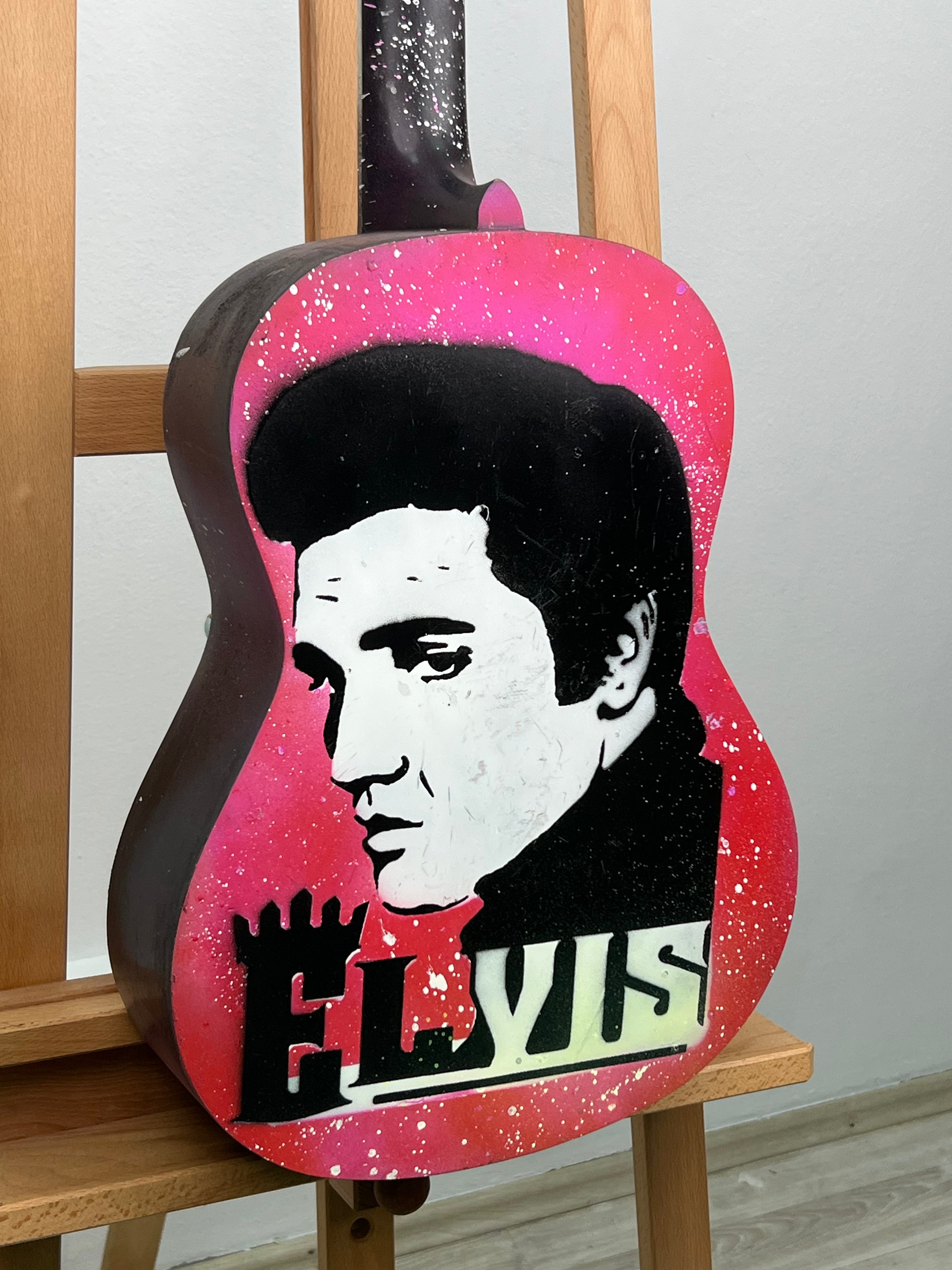 The King’s Rhythm Painted Acoustic