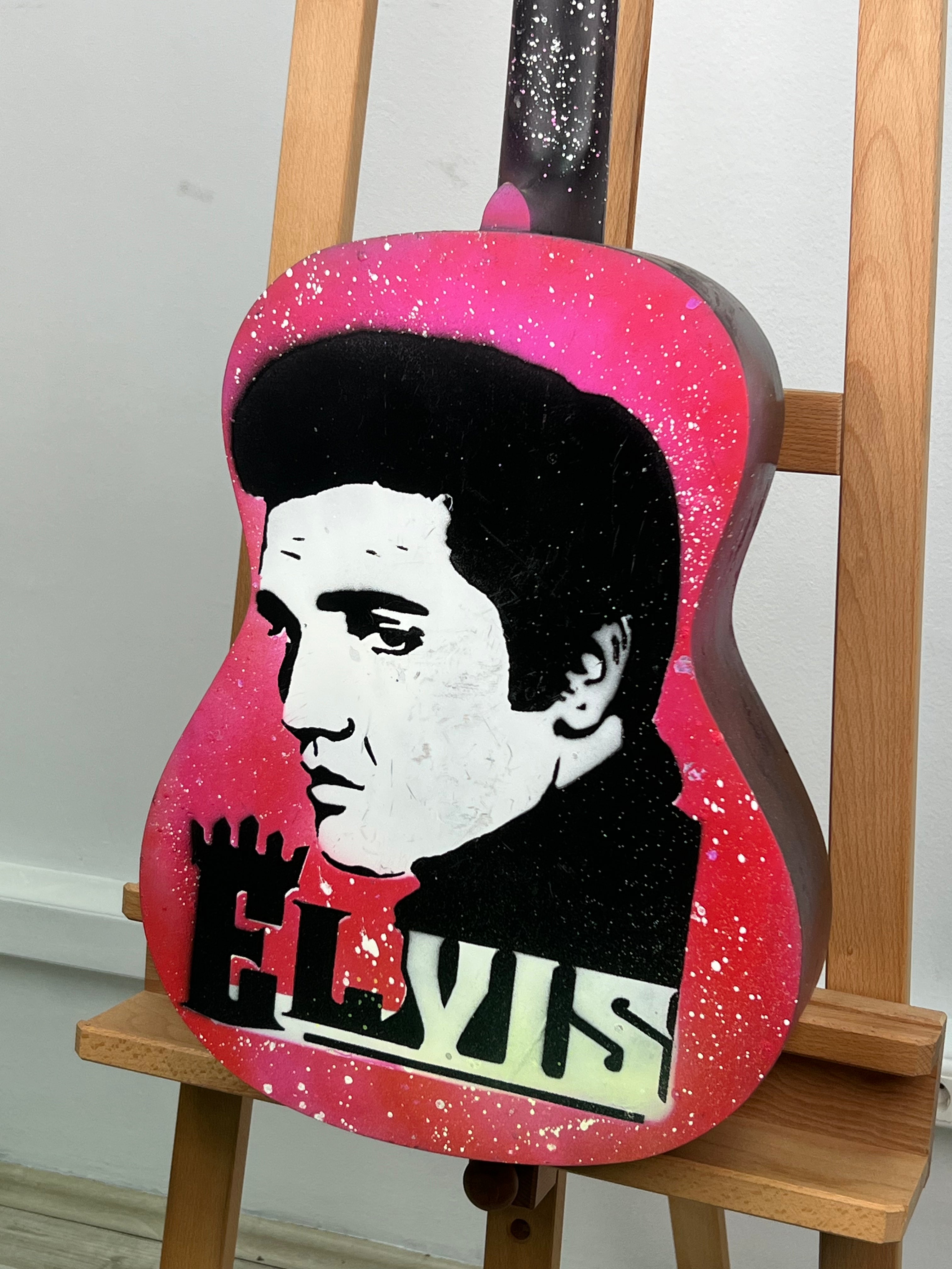 The King’s Rhythm Painted Acoustic