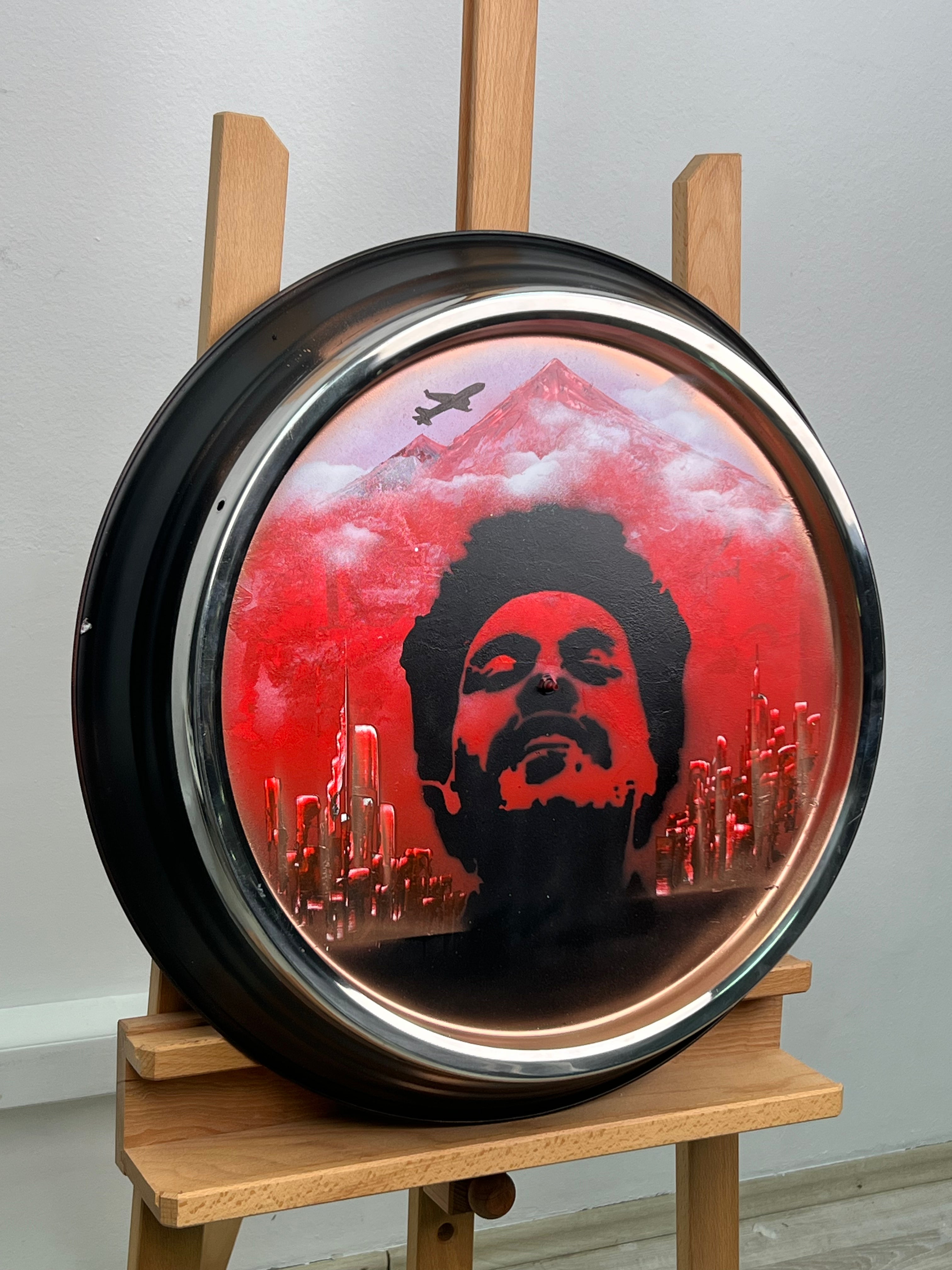 Midnight Rhythm Weeknd Clock