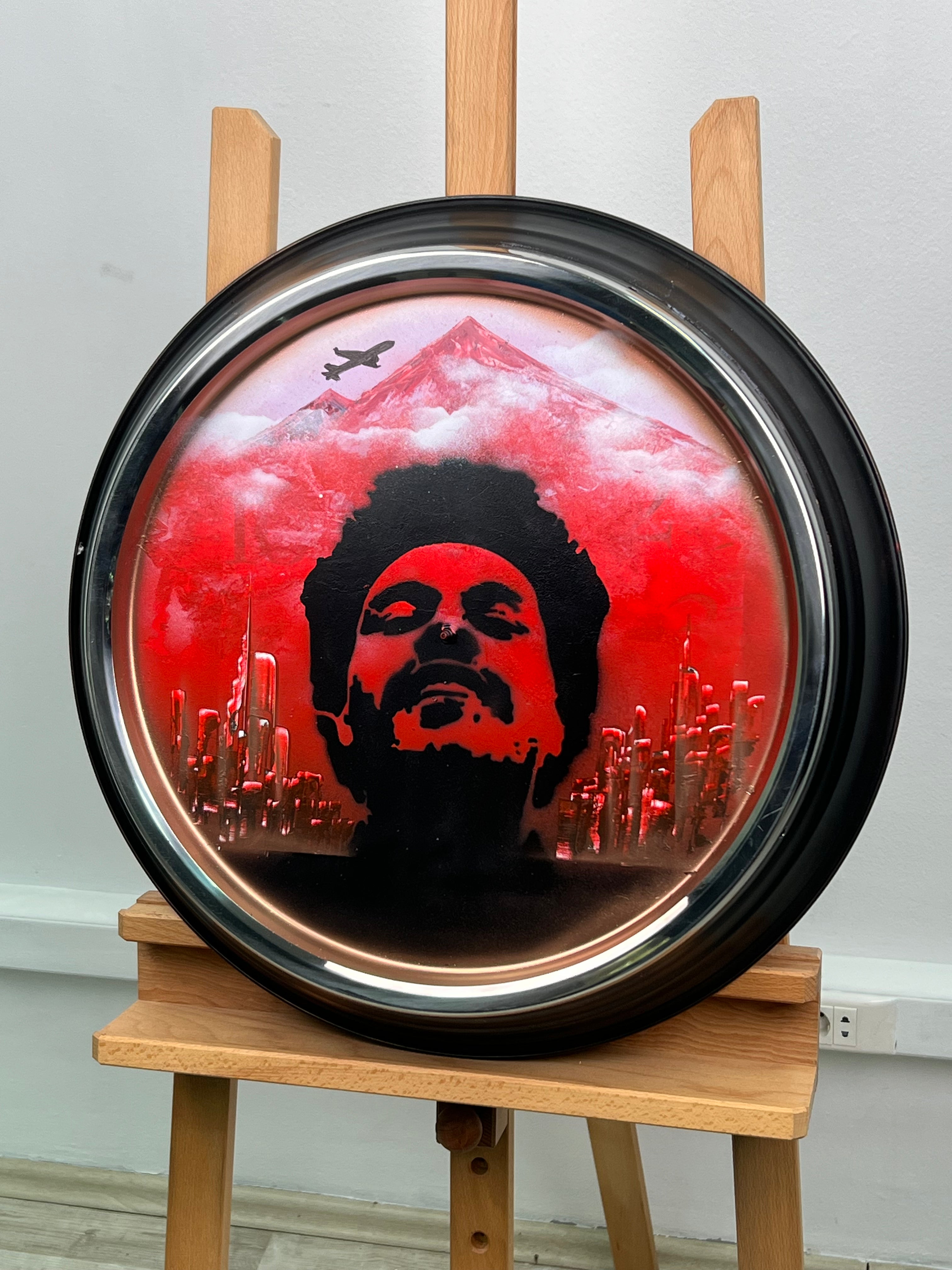 Midnight Rhythm Weeknd Clock