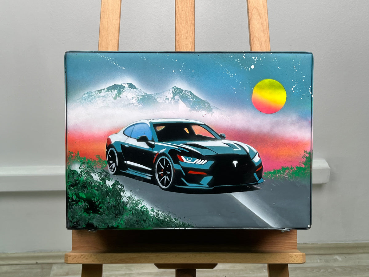 Aerodynamic Speed Shadow Art