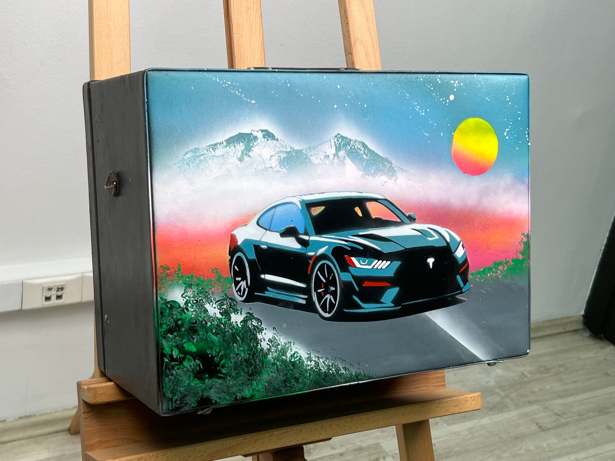 Aerodynamic Speed Shadow Art