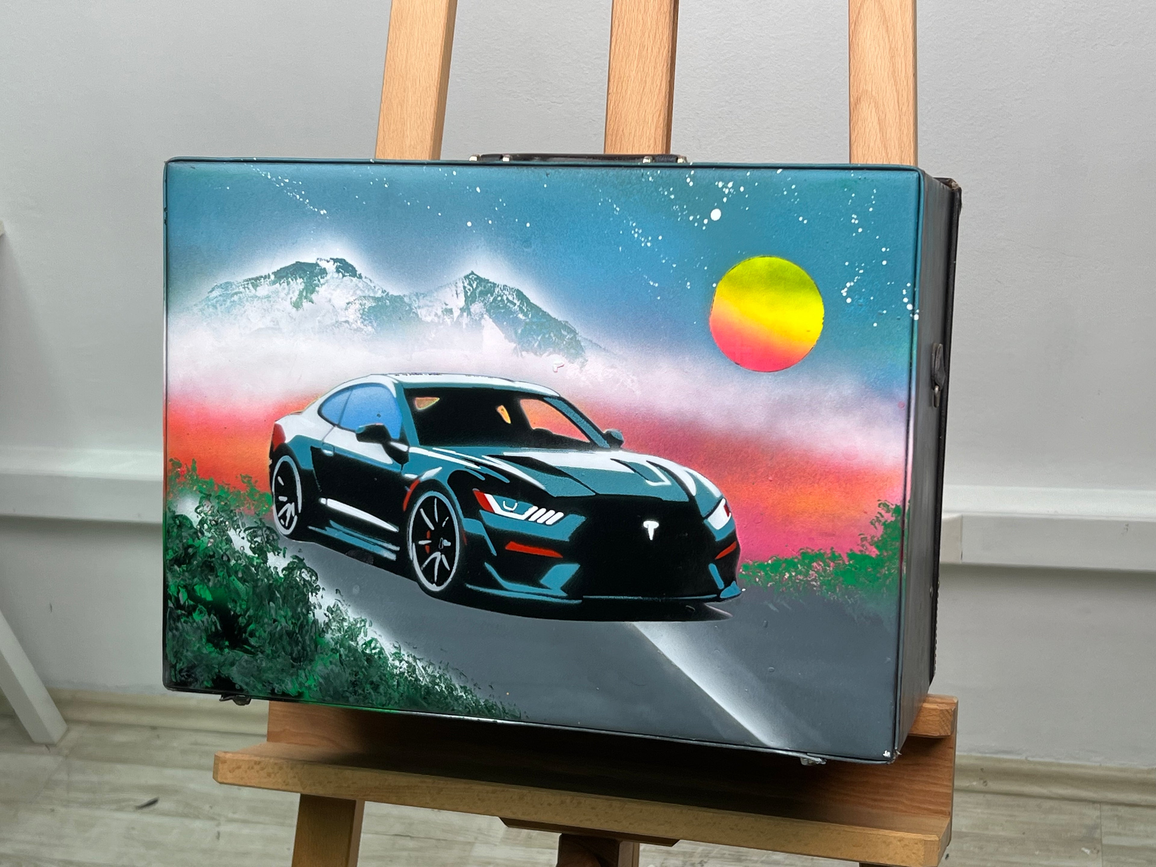 Aerodynamic Speed Shadow Art