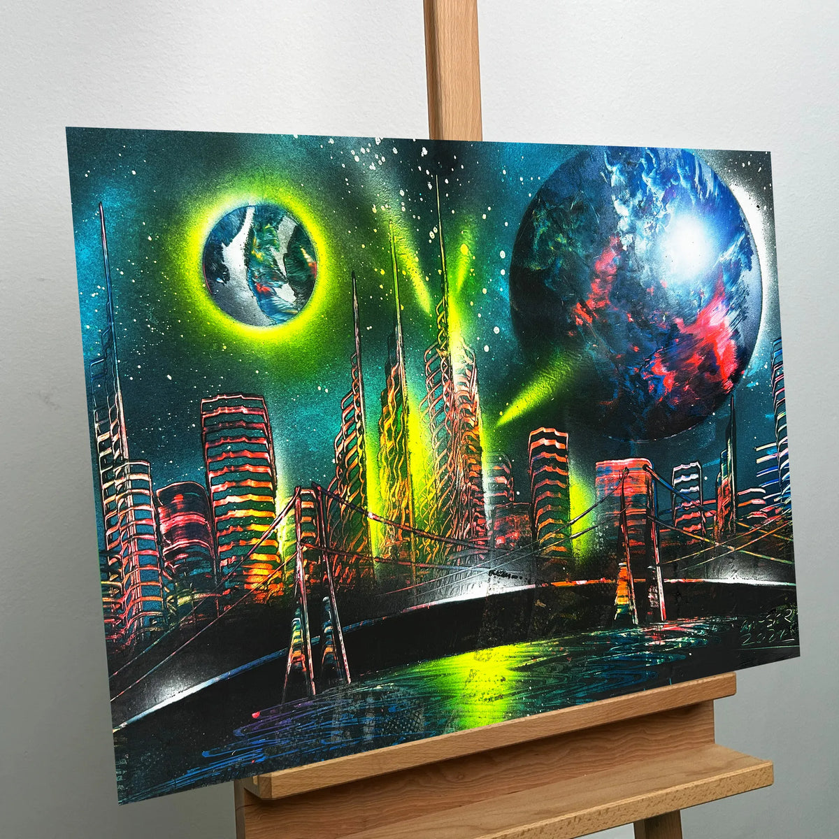 Electric Cobalt Metropolis