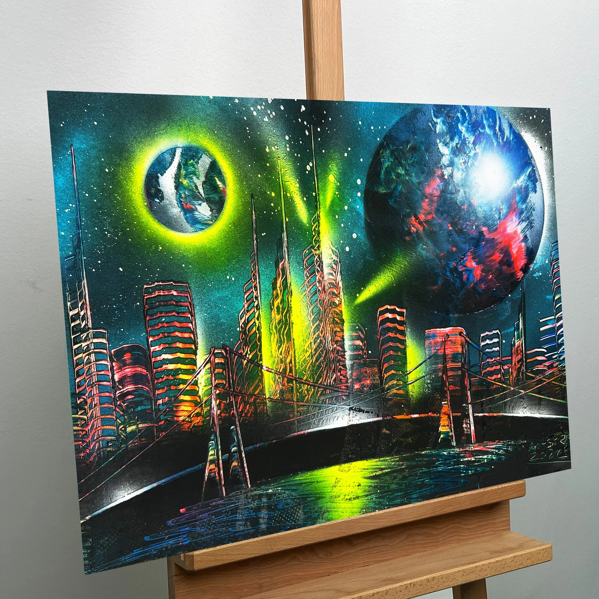 Electric Cobalt Metropolis