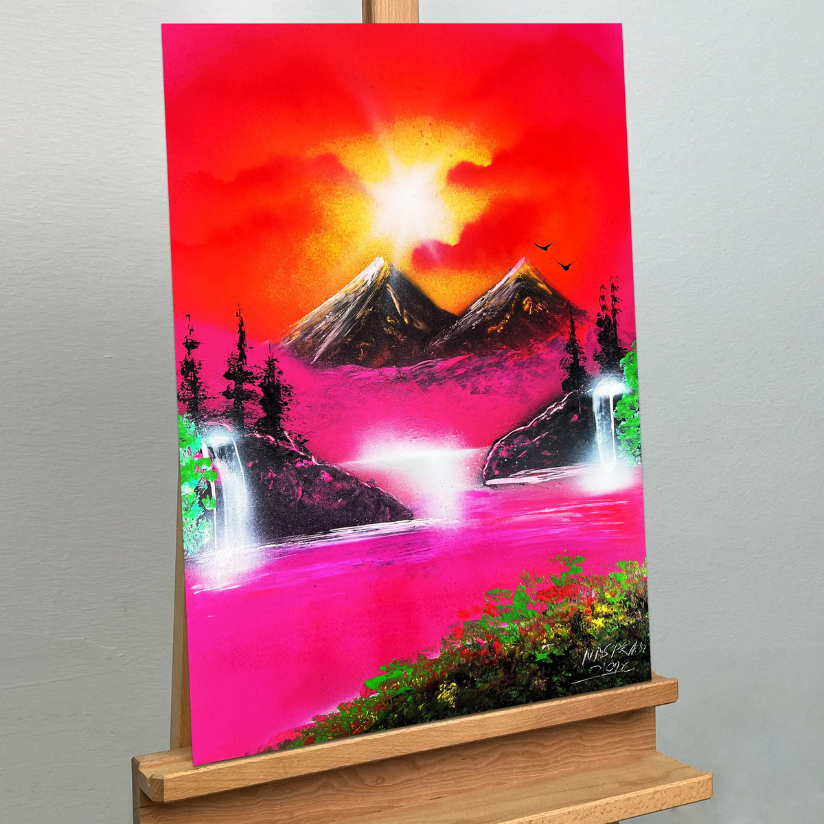 Rose Quartz Mountain Horizon