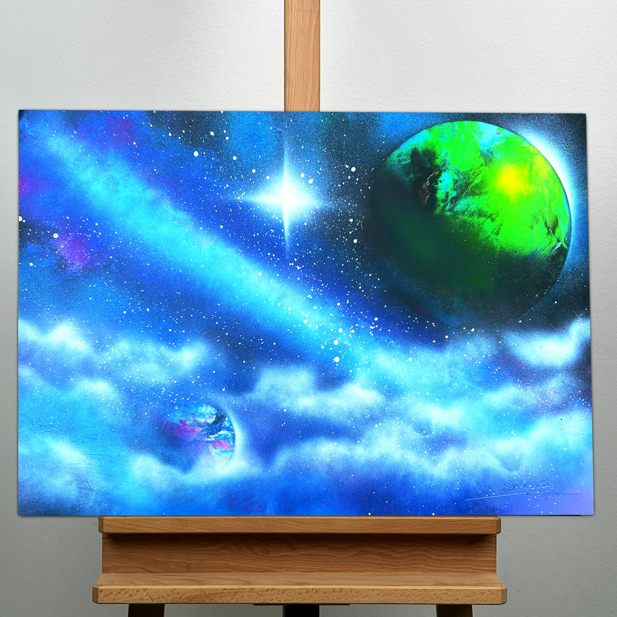 Cerulean Nebula & Midnight Ether