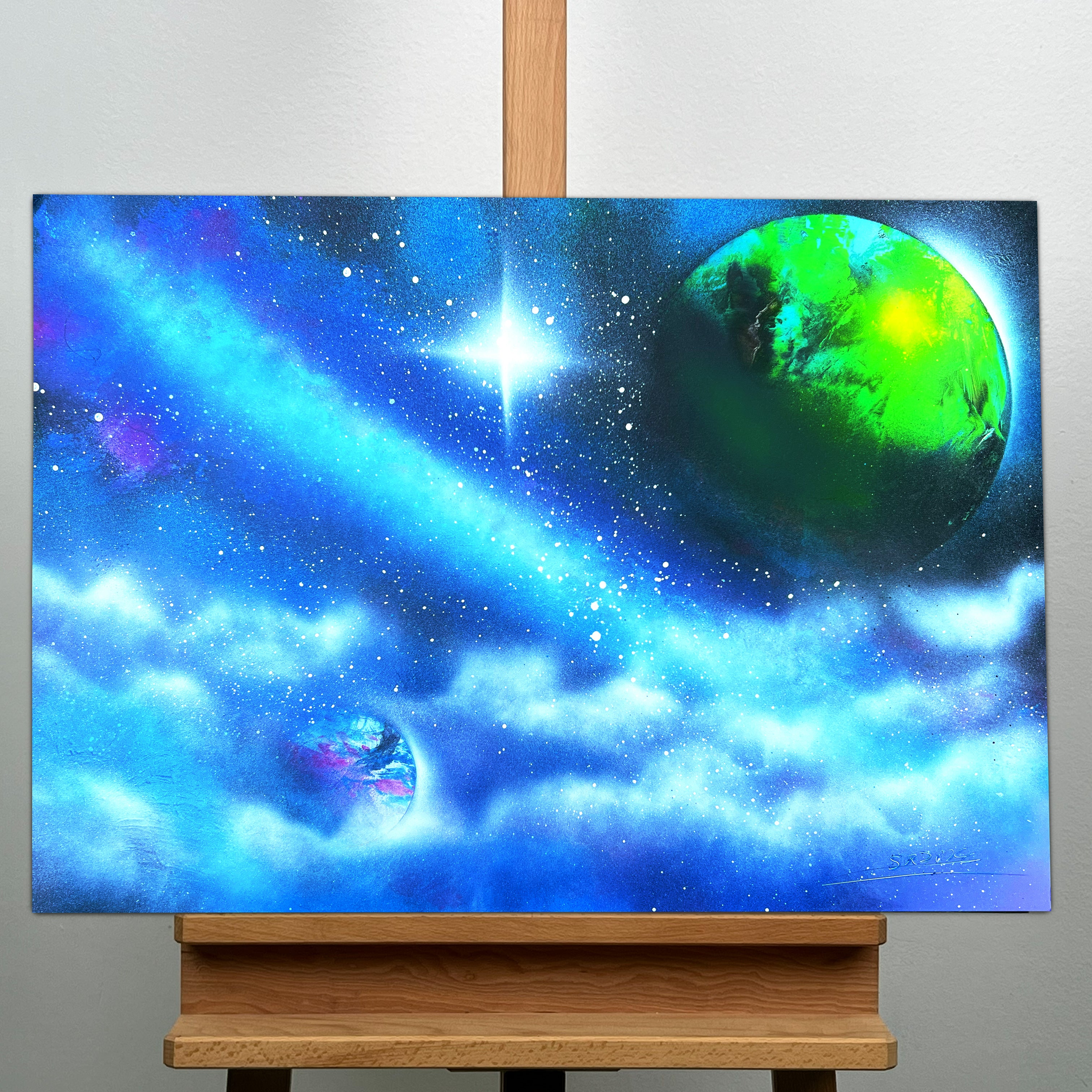 Cerulean Nebula & Midnight Ether