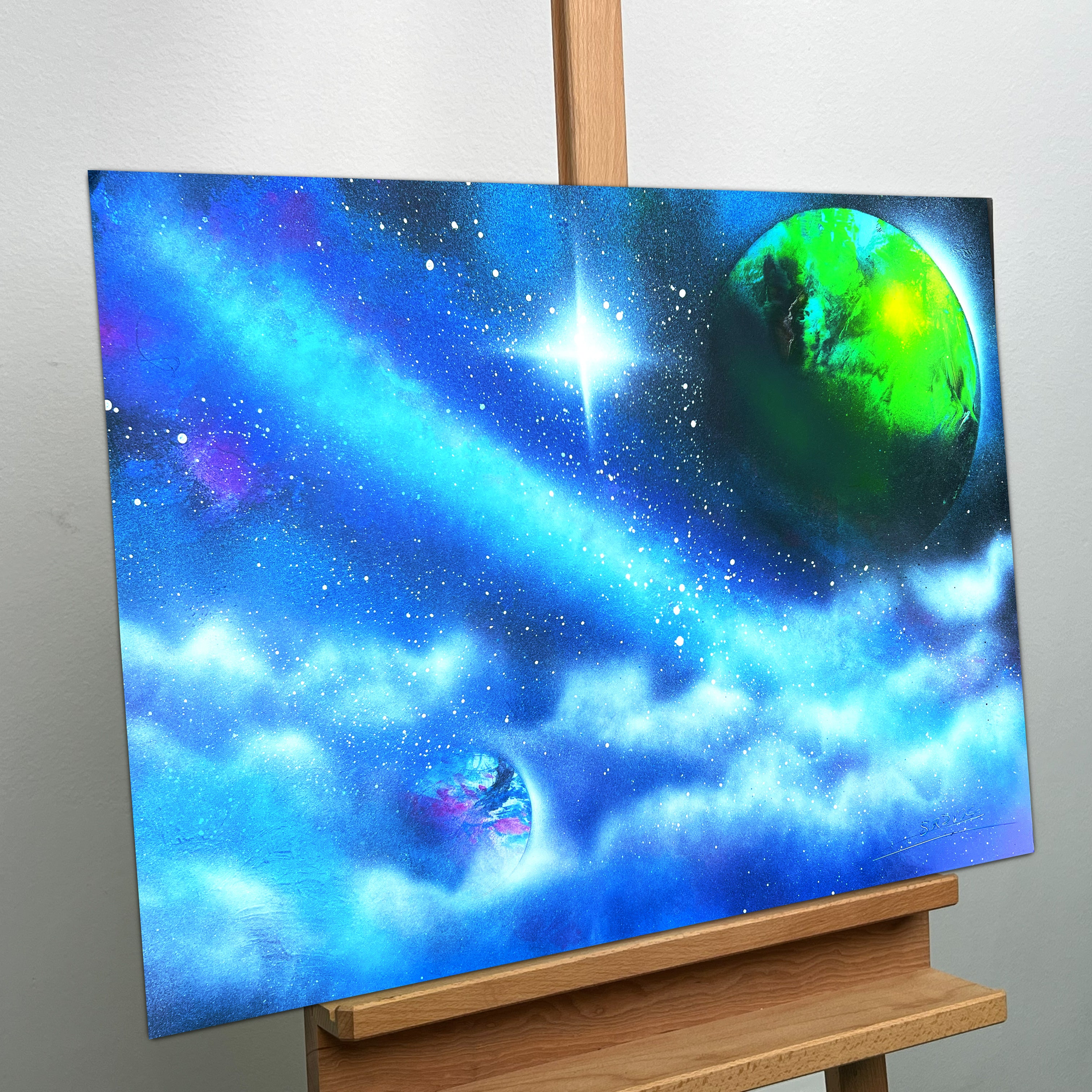 Cerulean Nebula & Midnight Ether