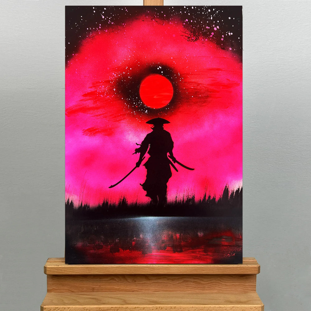 Obsidian & Scarlet Warrior