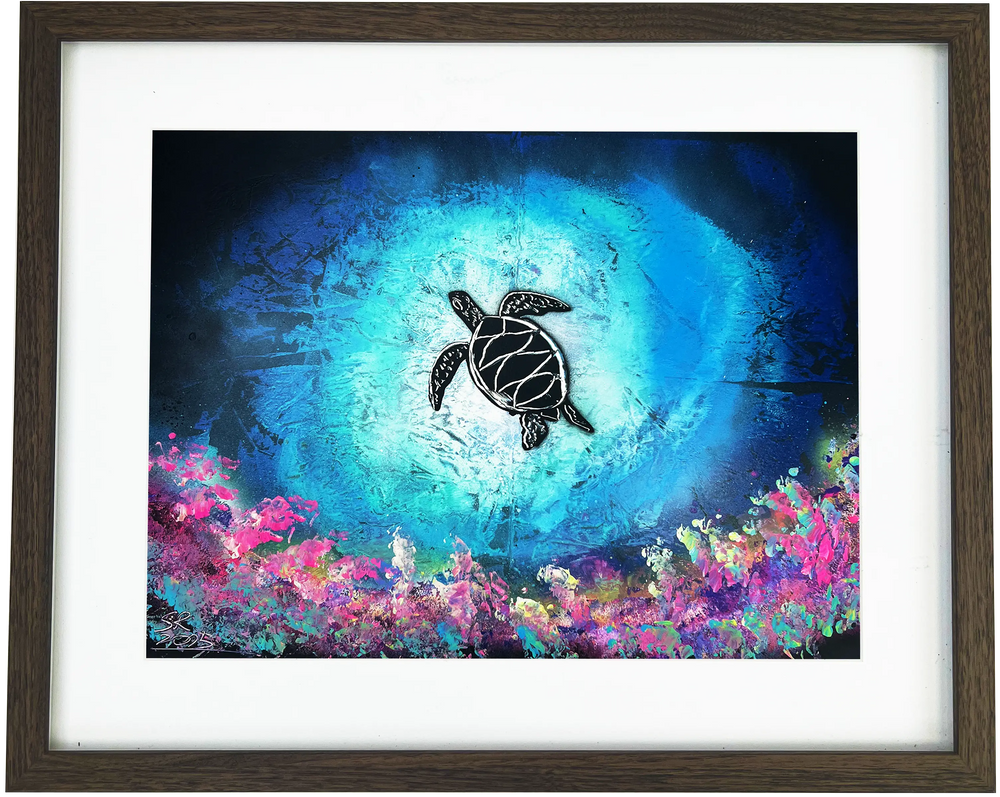 "Deep Sea Luminescence" - Original 35x50 [Paper]
