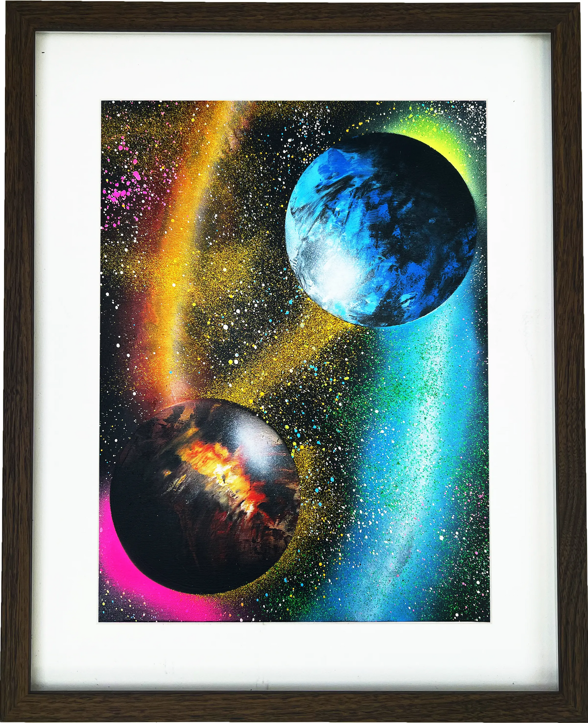 "Cosmic Convergence" - Original 35x50 [Canvas]